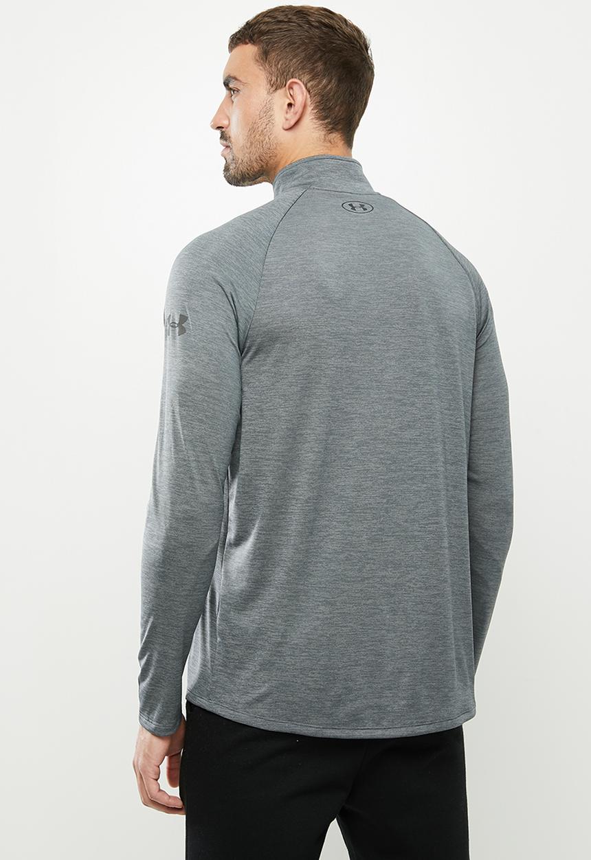 Under Armour - UA Project ROCK tech 1/2 zip top  - grey