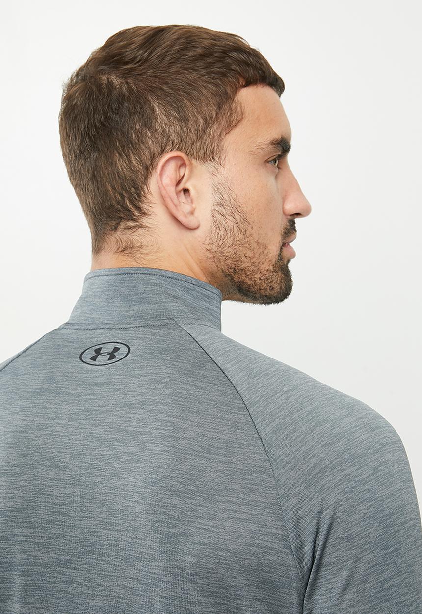 Under Armour - UA Project ROCK tech 1/2 zip top  - grey