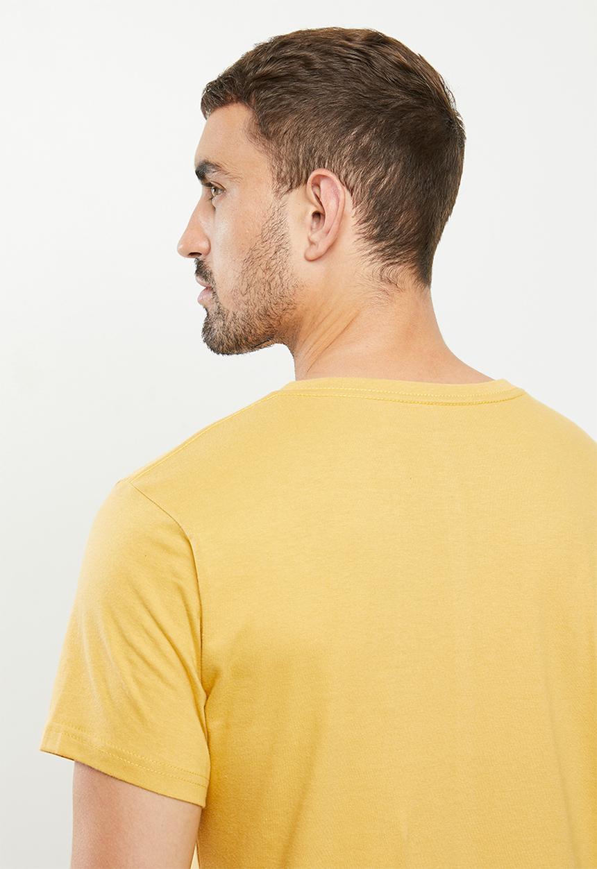 Fox - Race team v2 tee - yellow 