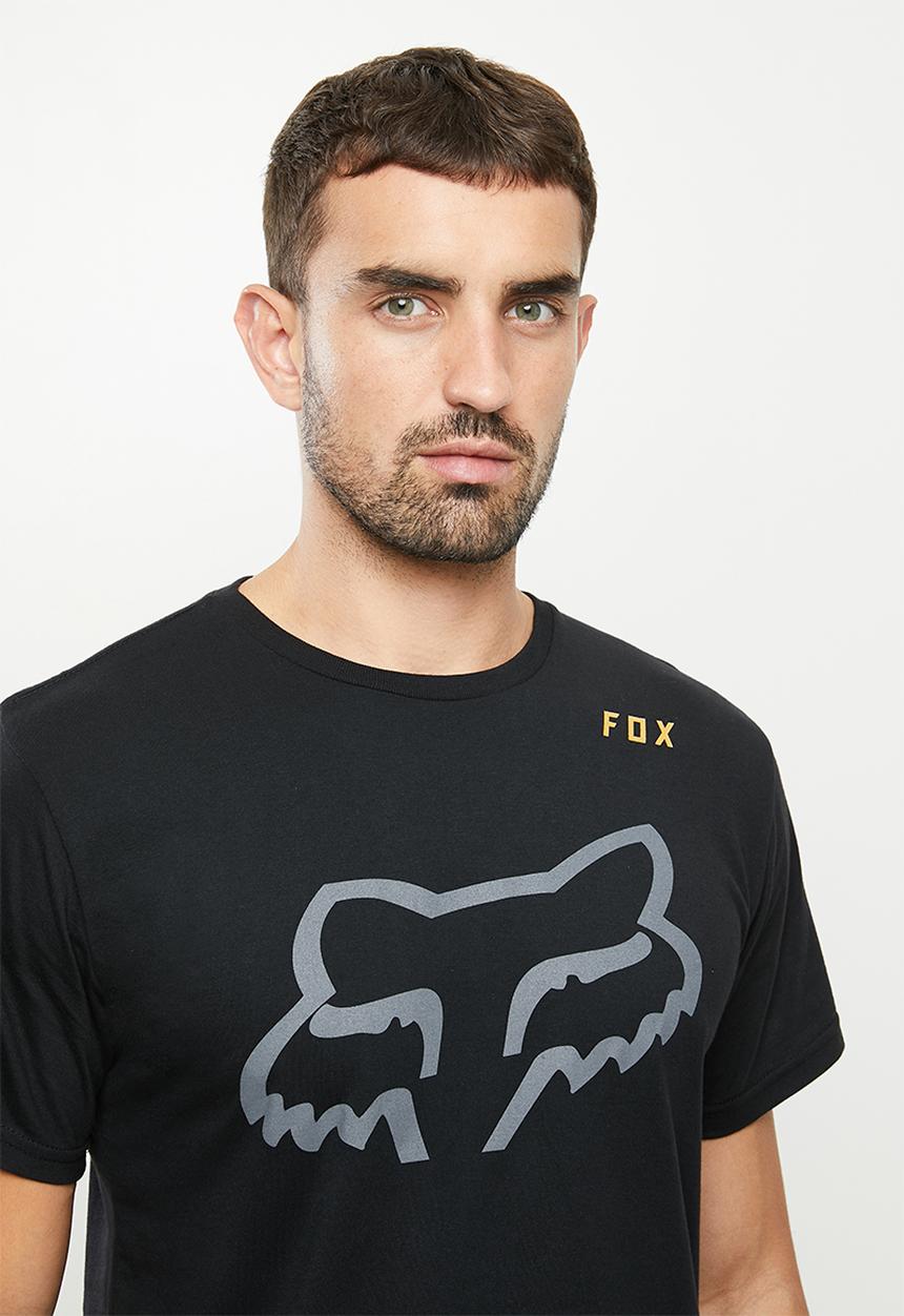 Fox - Grizzly tee - black