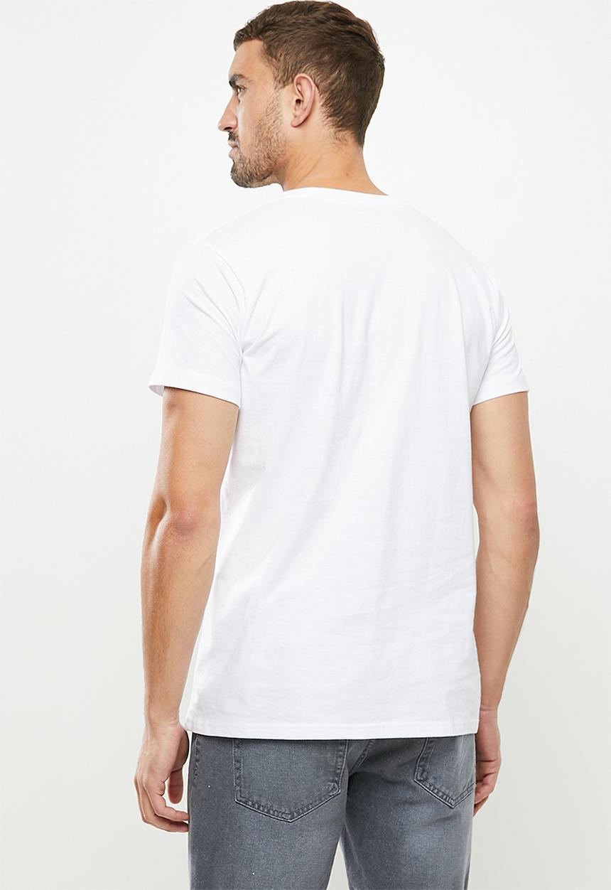 Fox - Grizzly tee - white