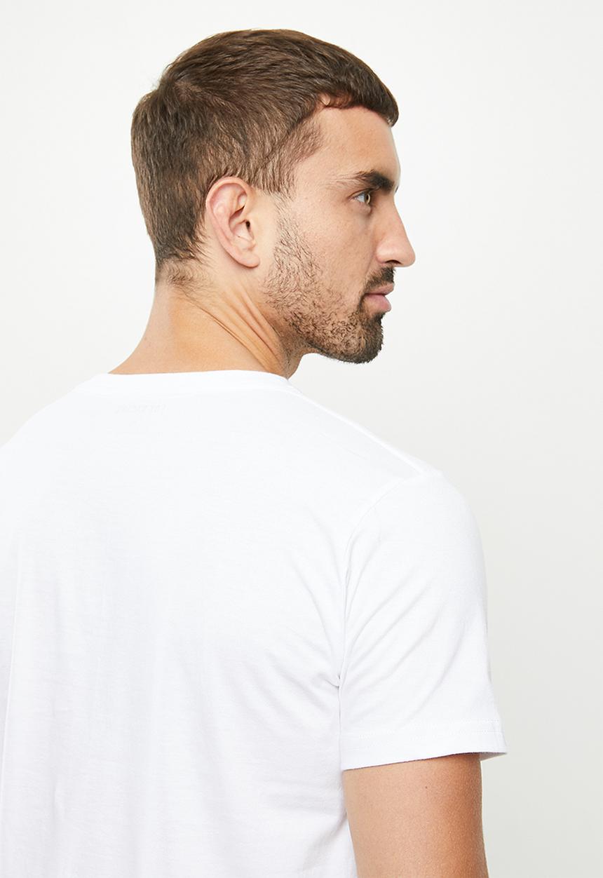 Fox - Grizzly tee - white