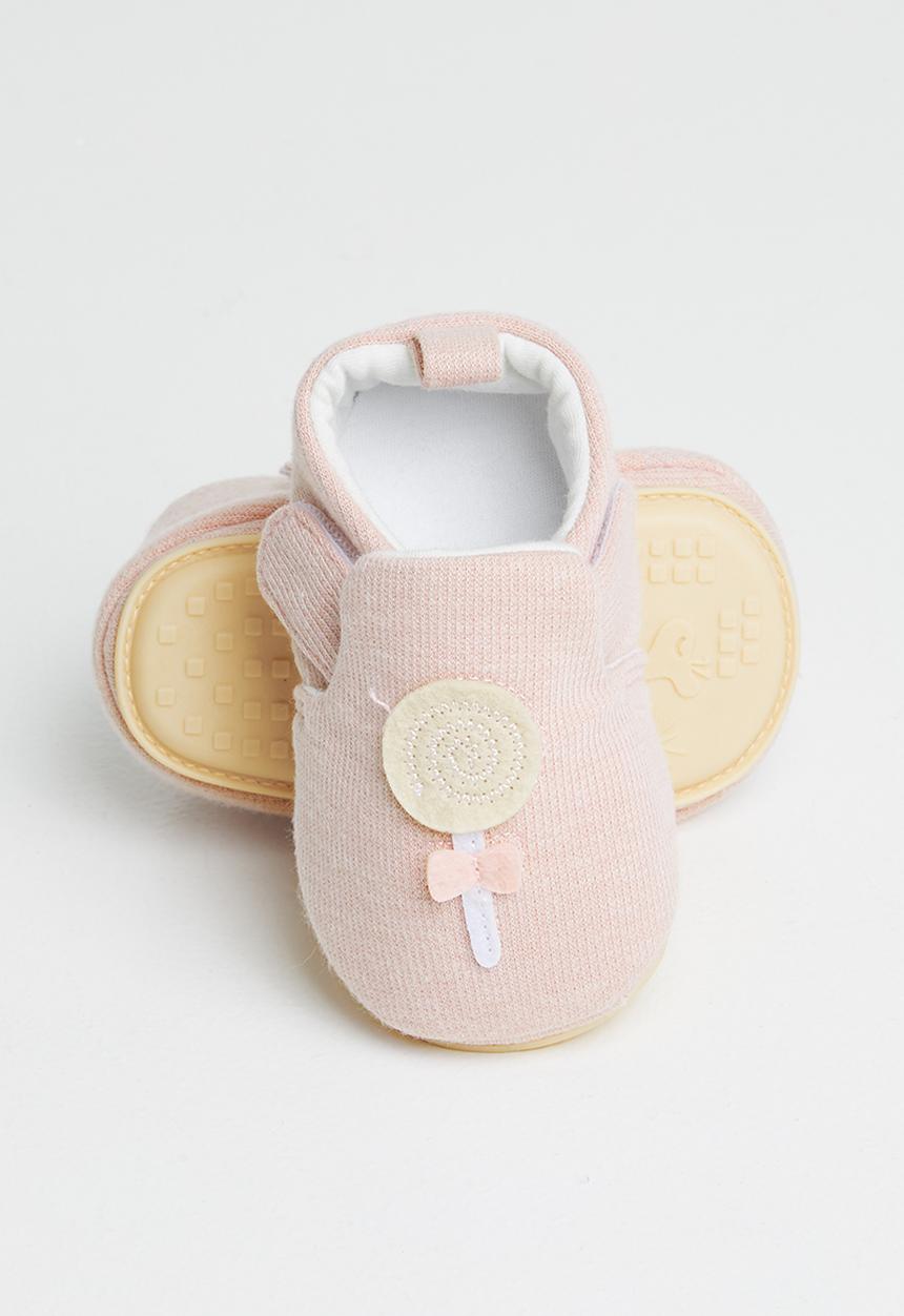 Pop Candy - Lolli-pop slip on - pastel pink