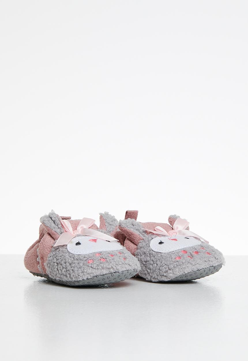 Pop Candy - Girls rabbit slip on - pink