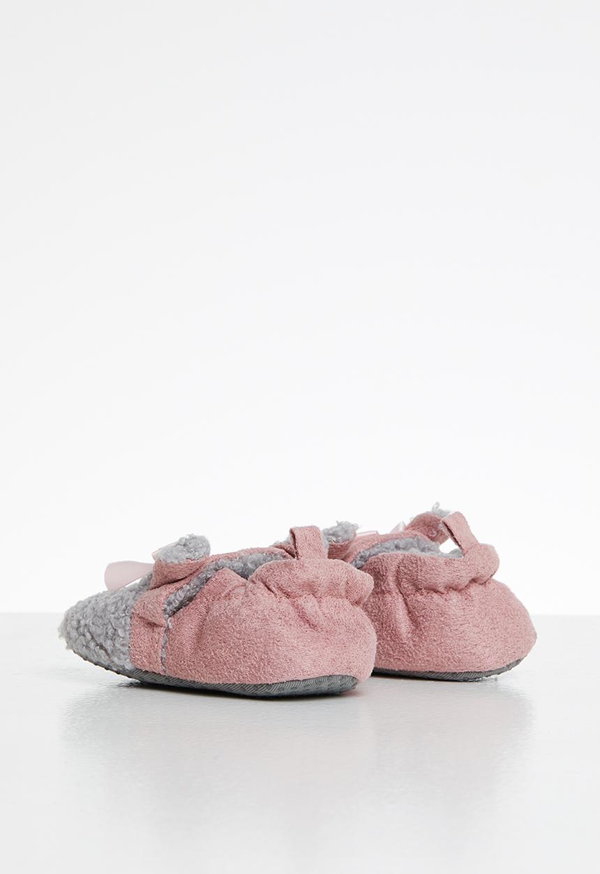 Pop Candy - Girls rabbit slip on - pink