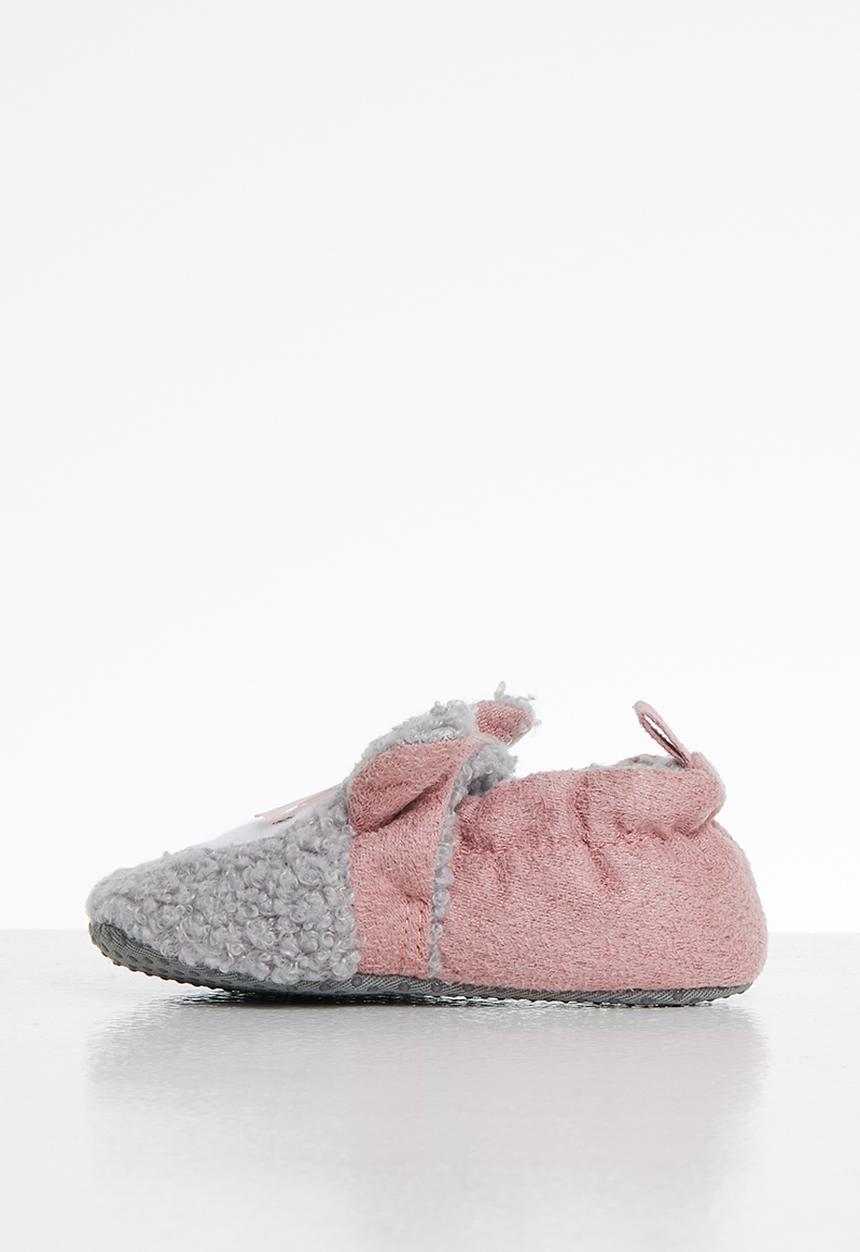Pop Candy - Girls rabbit slip on - pink