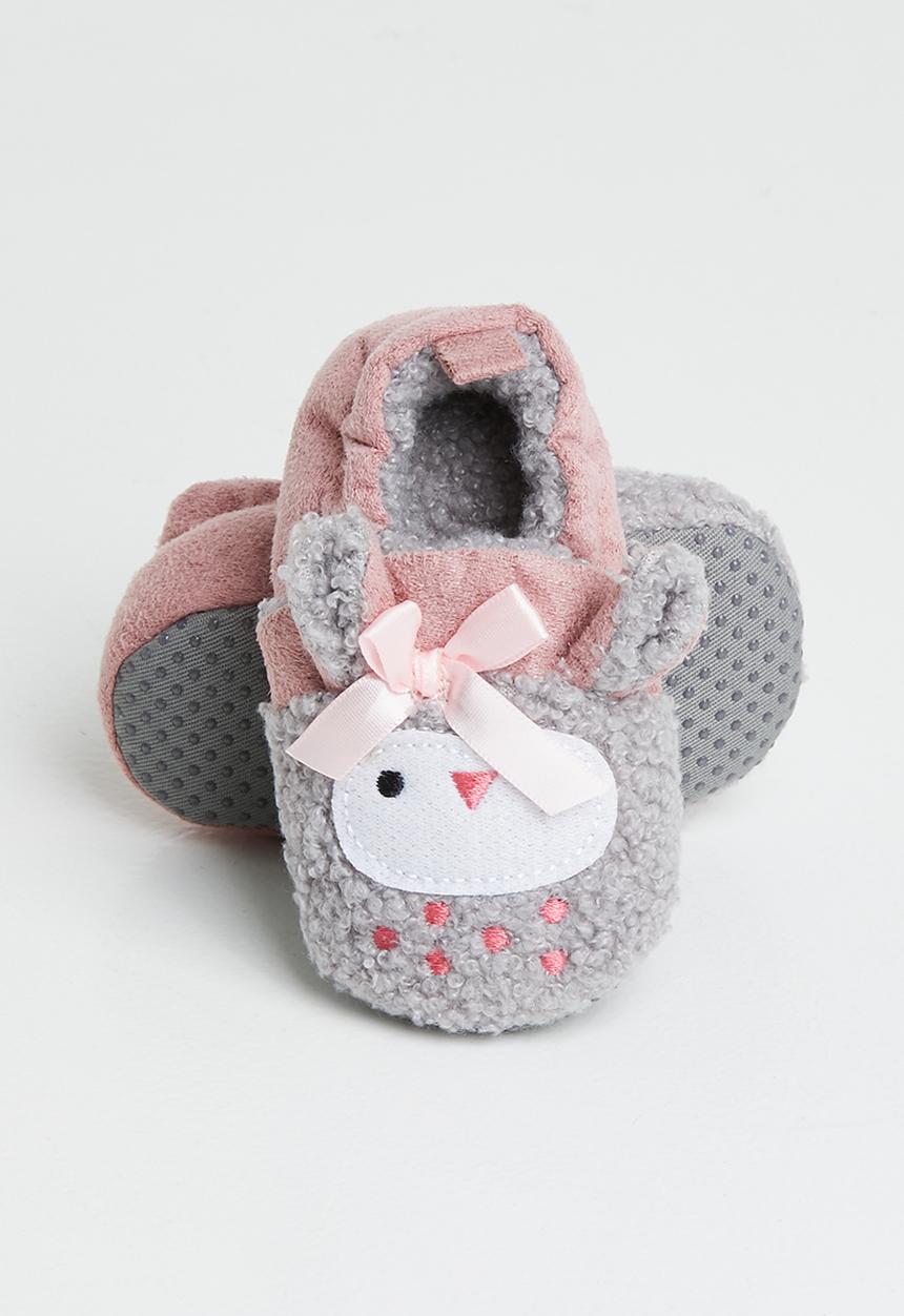 Pop Candy - Girls rabbit slip on - pink