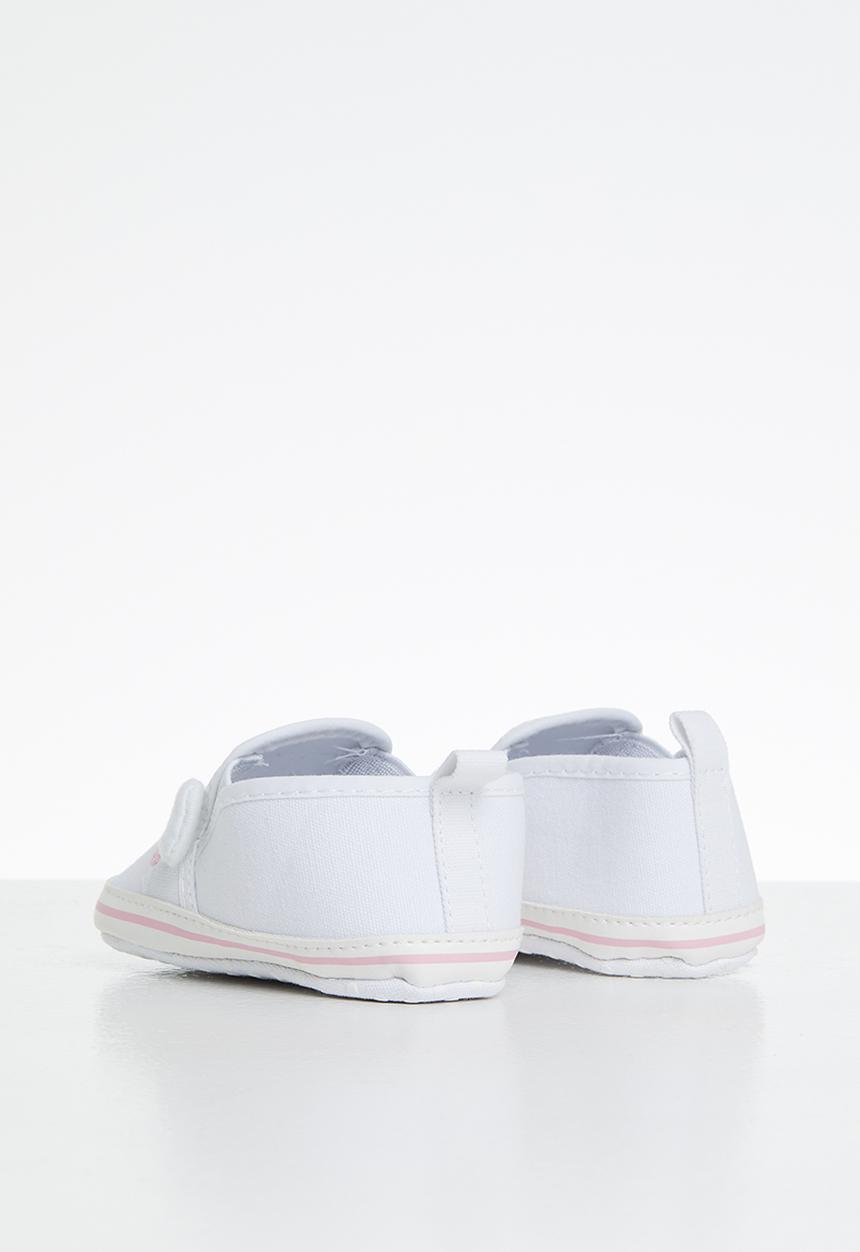Pop Candy - Bear slip on - white
