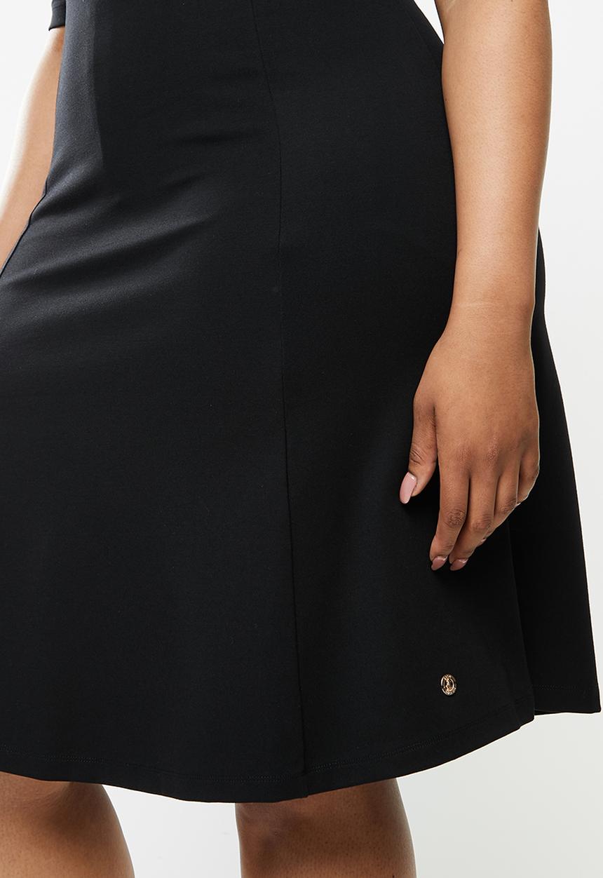 POLO - Plus Braxton ms business dress - black