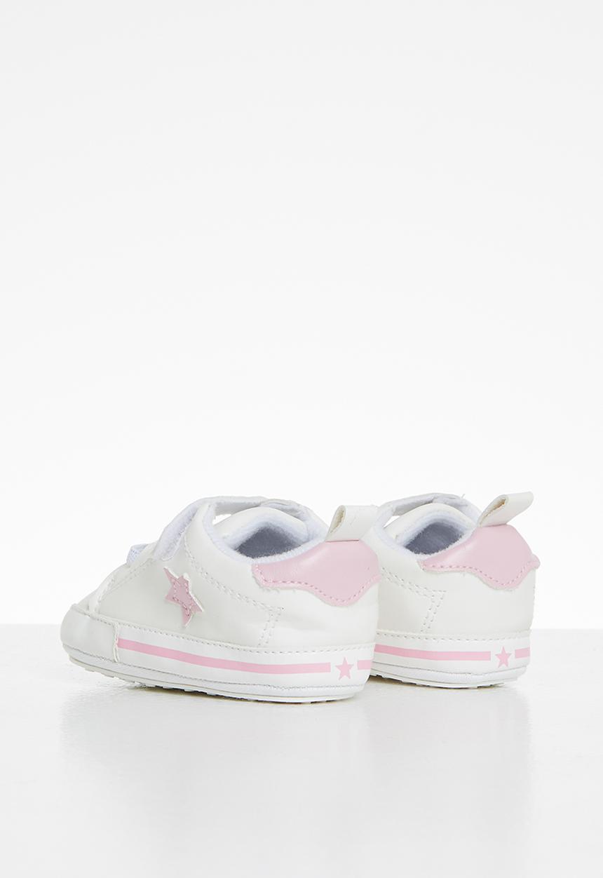Pop Candy - Girls star sneaker - white & pink