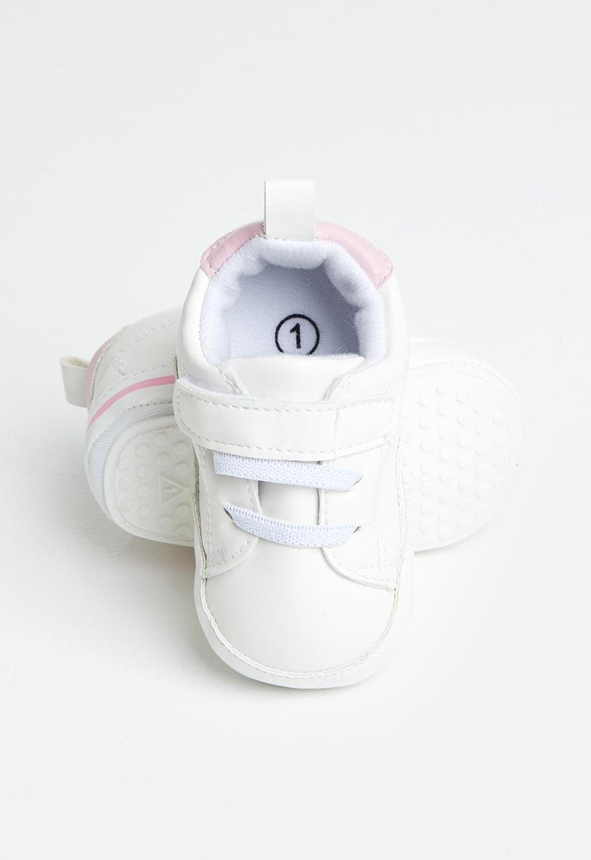 Pop Candy - Girls star sneaker - white & pink