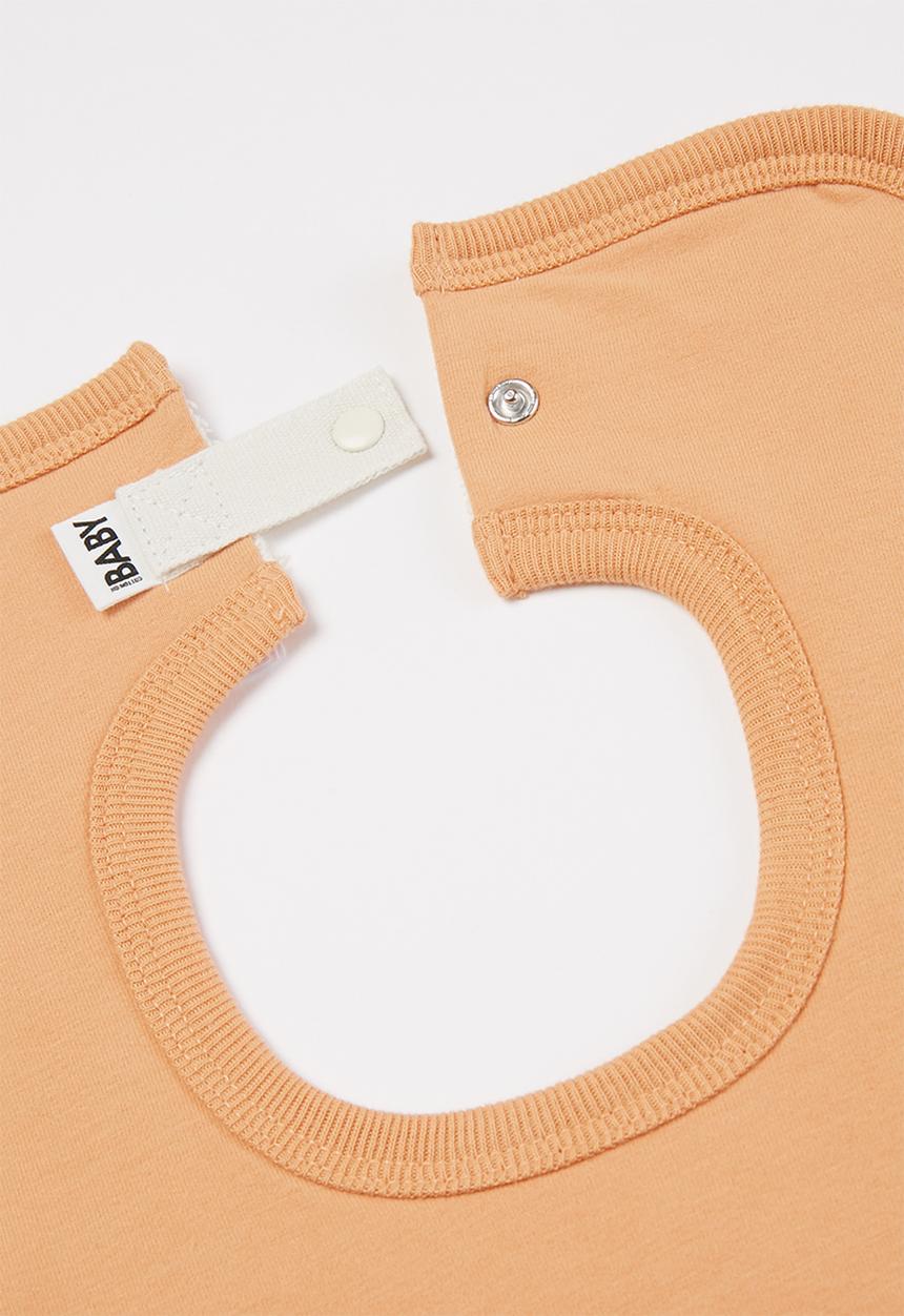Cotton On - 3 Pack darcey square bib - red & orange 
