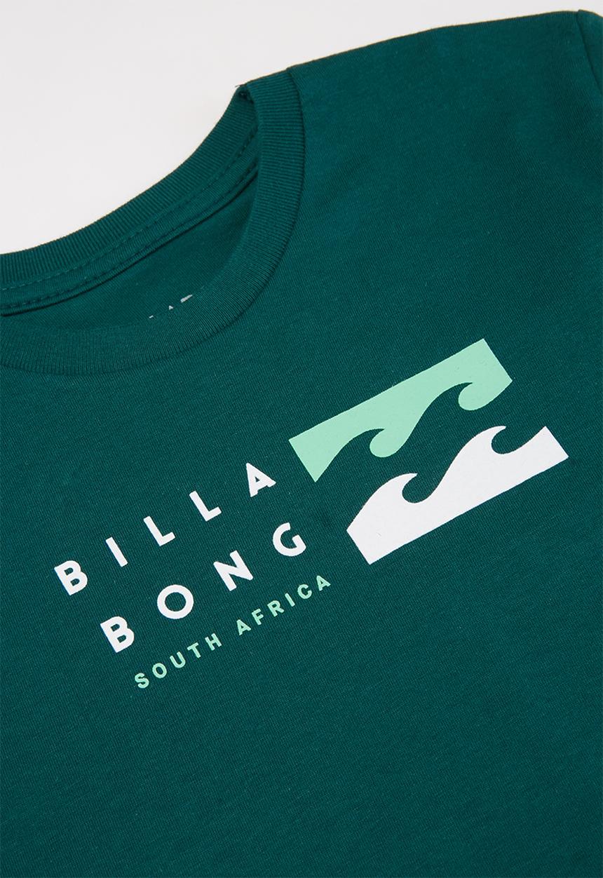 Billabong  - Offset short sleeve tee - green