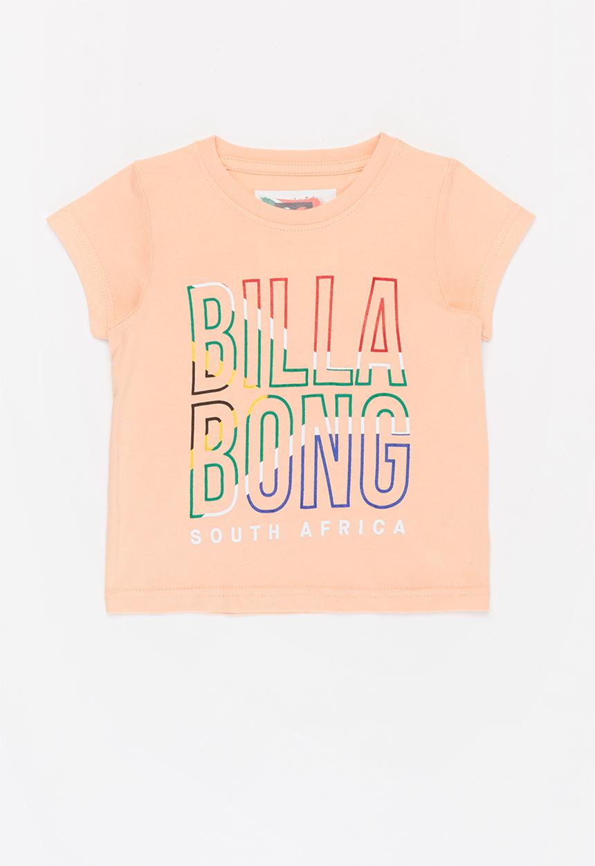 Billabong  - Legacy todds short sleeve tee - coral