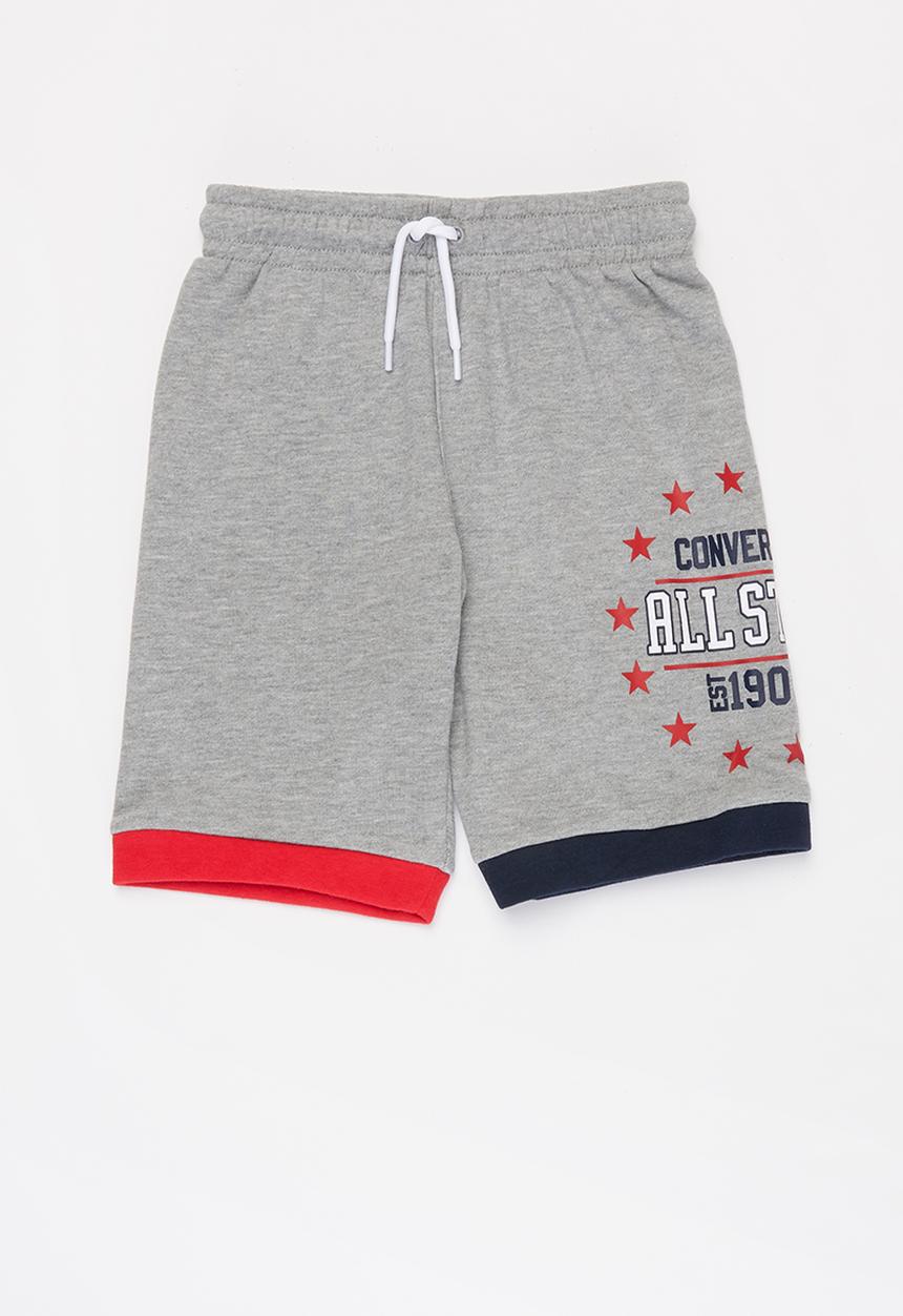 Converse - Colorblock all star short / dk grey heather