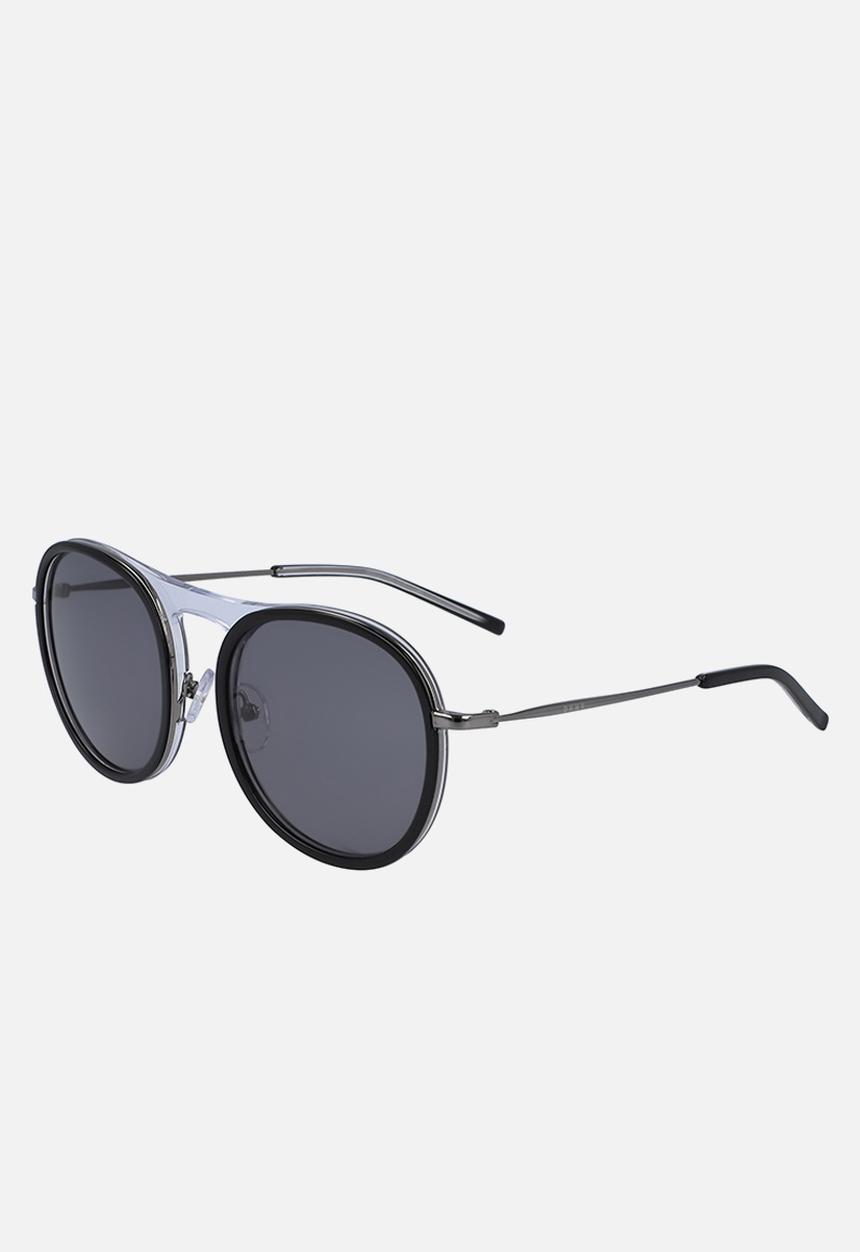 DUN-DKNY Sun - Round sunglasses - black & crystal
