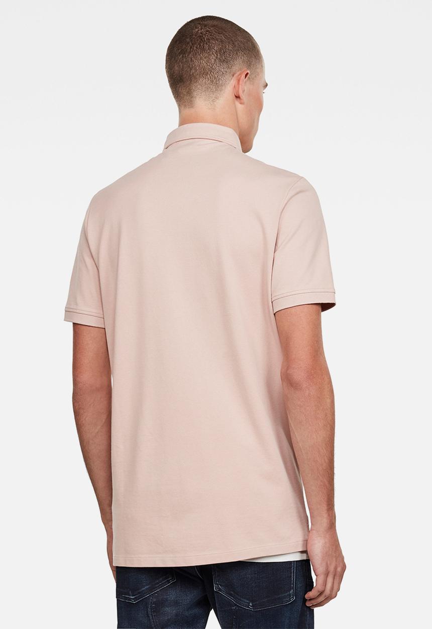 G-STAR - Memula originals gr short sleeve polo - pink 