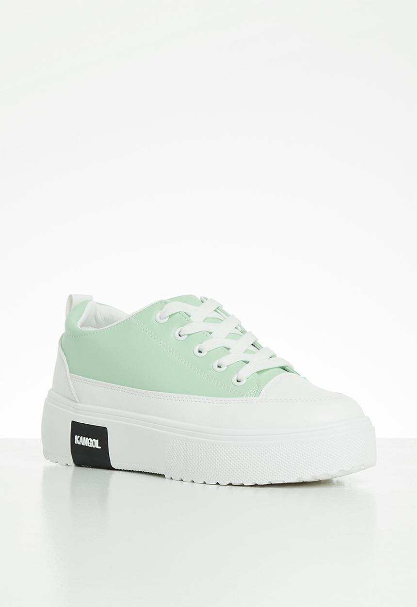KANGOL - Sasa sneaker - white/green