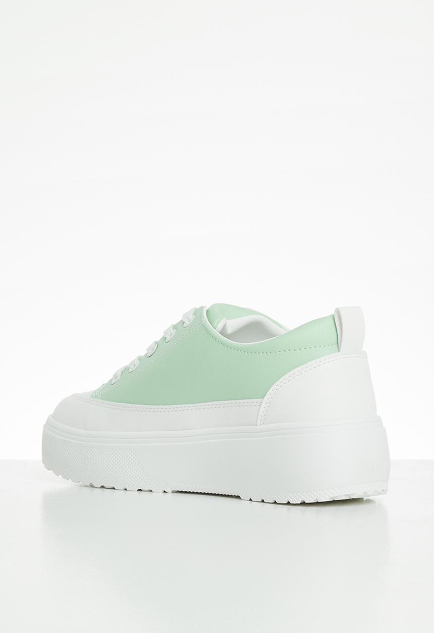 KANGOL - Sasa sneaker - white/green