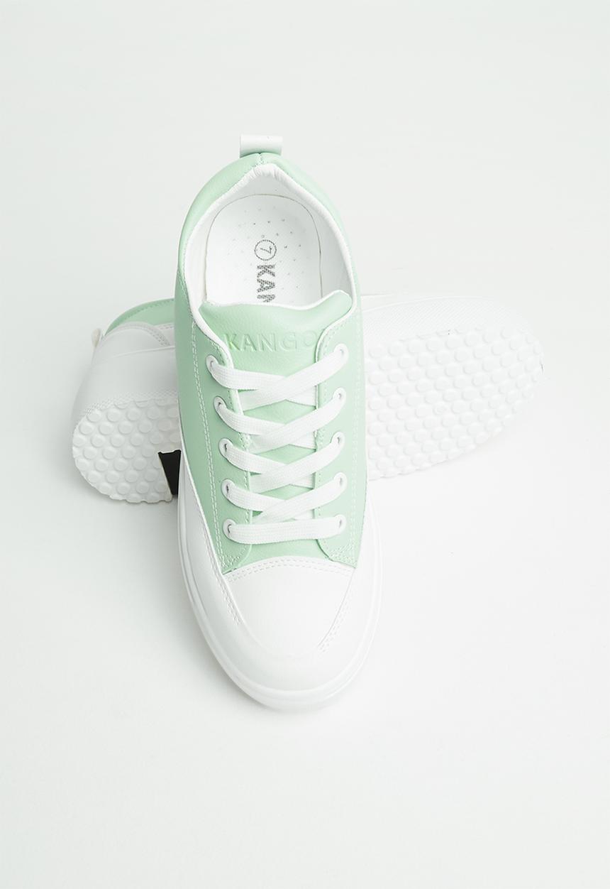 KANGOL - Sasa sneaker - white/green
