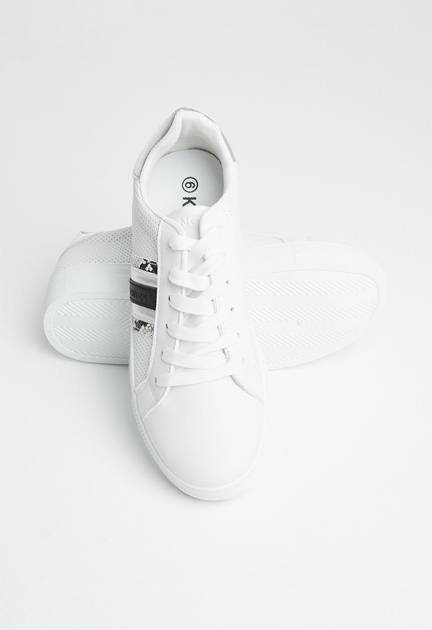 KANGOL - Cara sneaker - white/silver