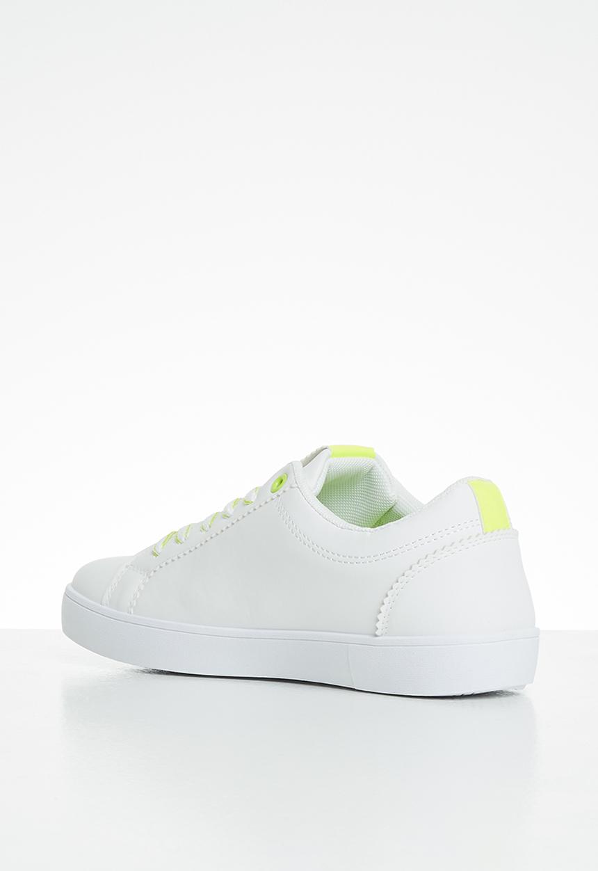 KANGOL - Tenief sneaker - white lime