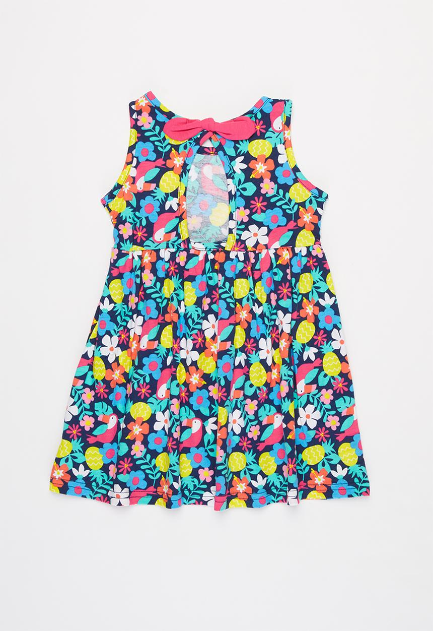 Pop Candy - Girls printed sleeveless dress - multi