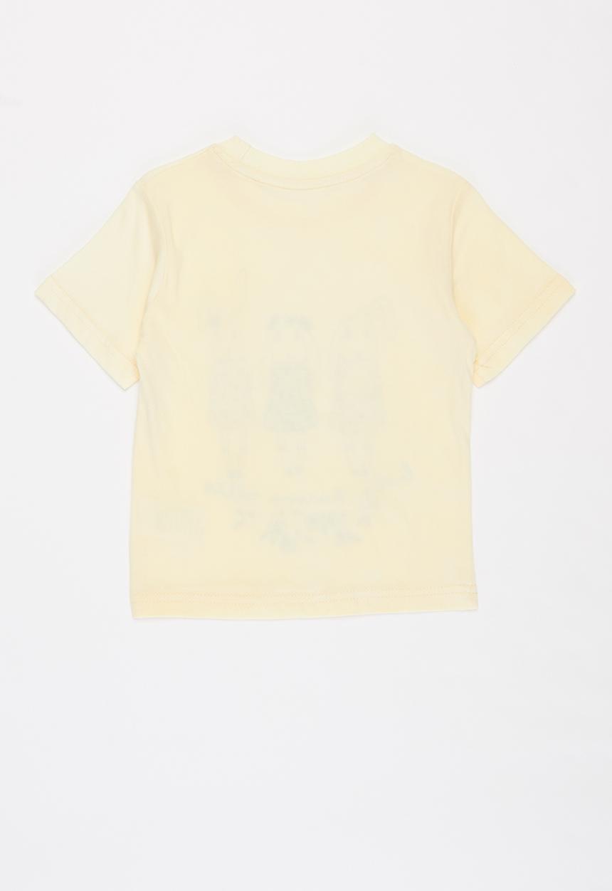 Pop Candy - Girls bunny tee - yellow