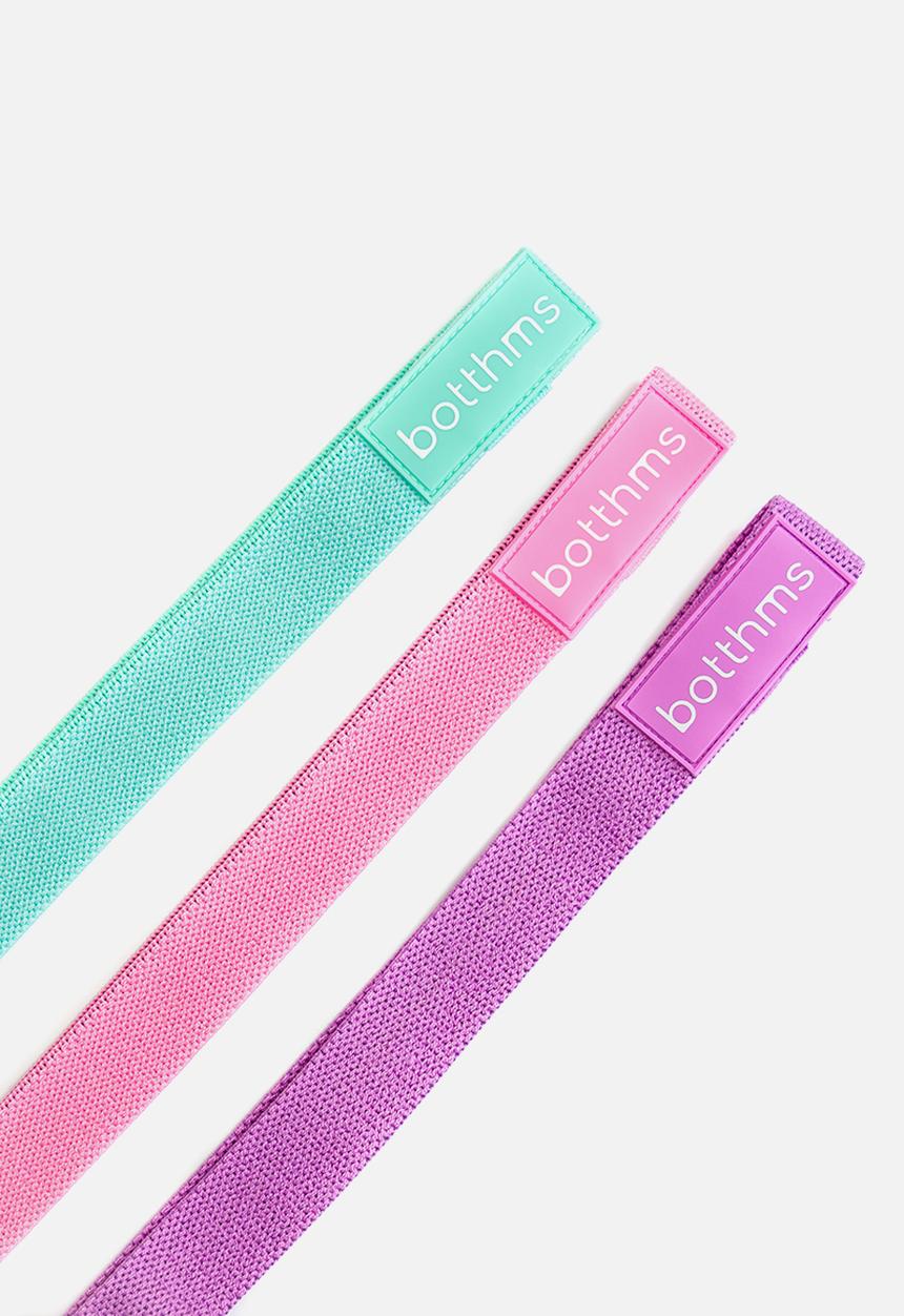 Botthms - Long fabric resistance set 3pcs