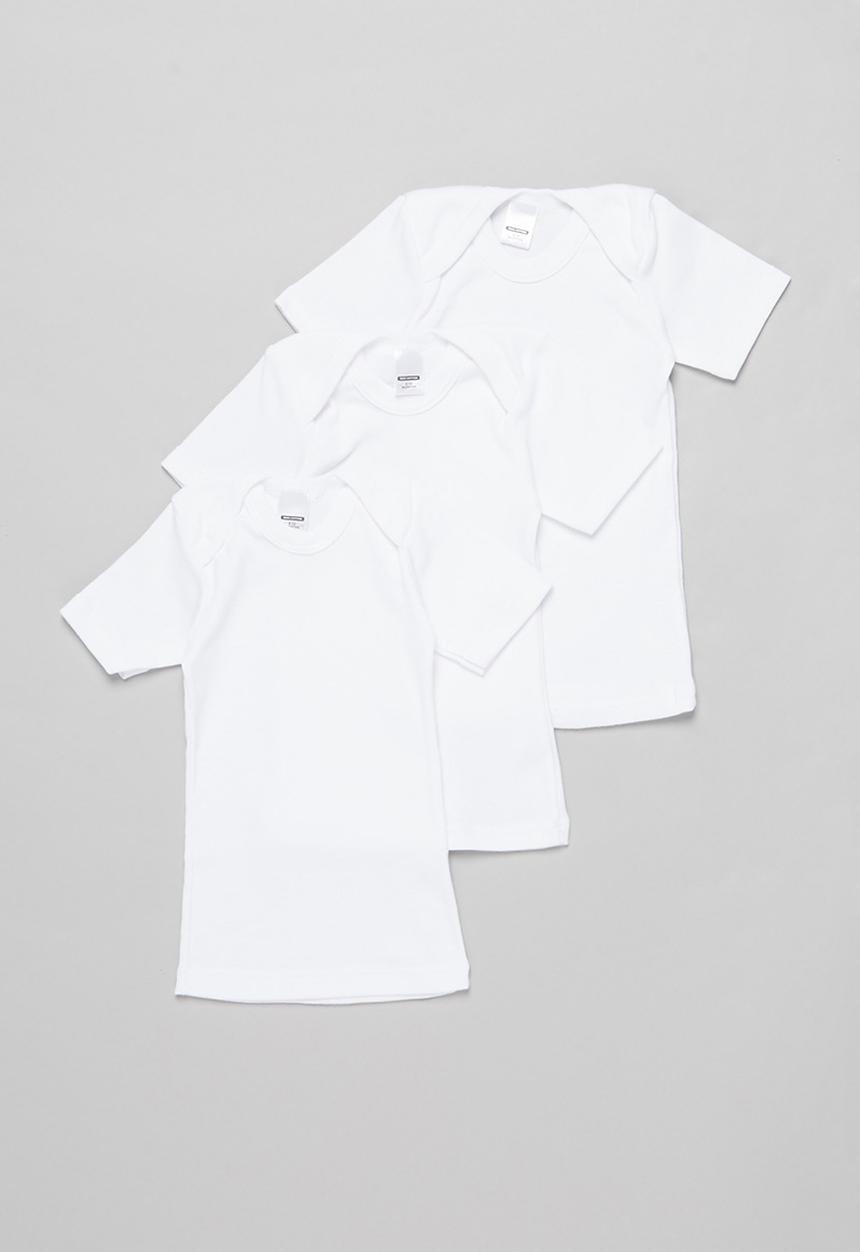 Pop Candy - 3 Pack short sleeve tops - white