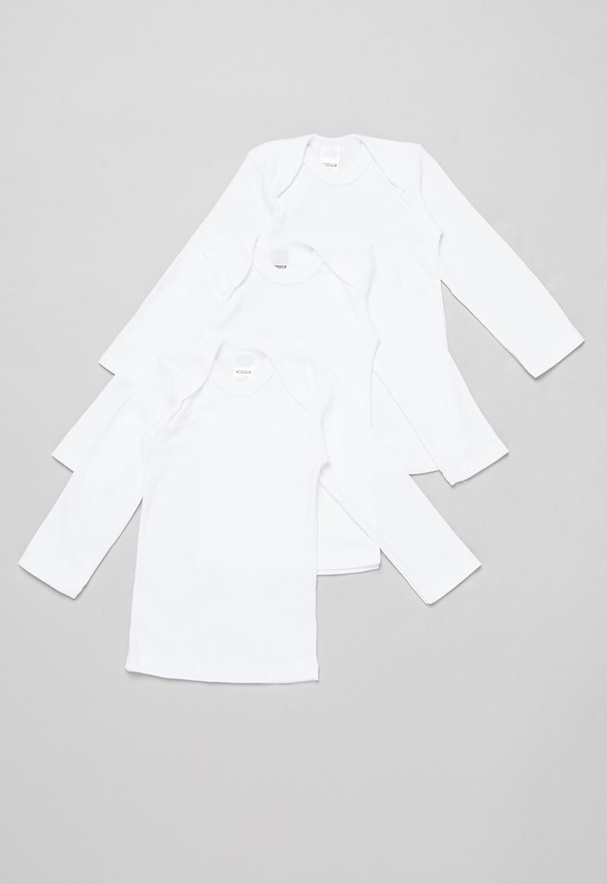 Superbalist - 3 Pack long sleeve tops - white