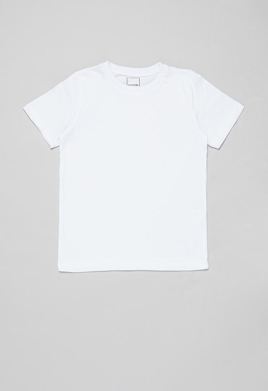 Pop Candy - Younger boys 3 pack plain short sleeve tees - multi