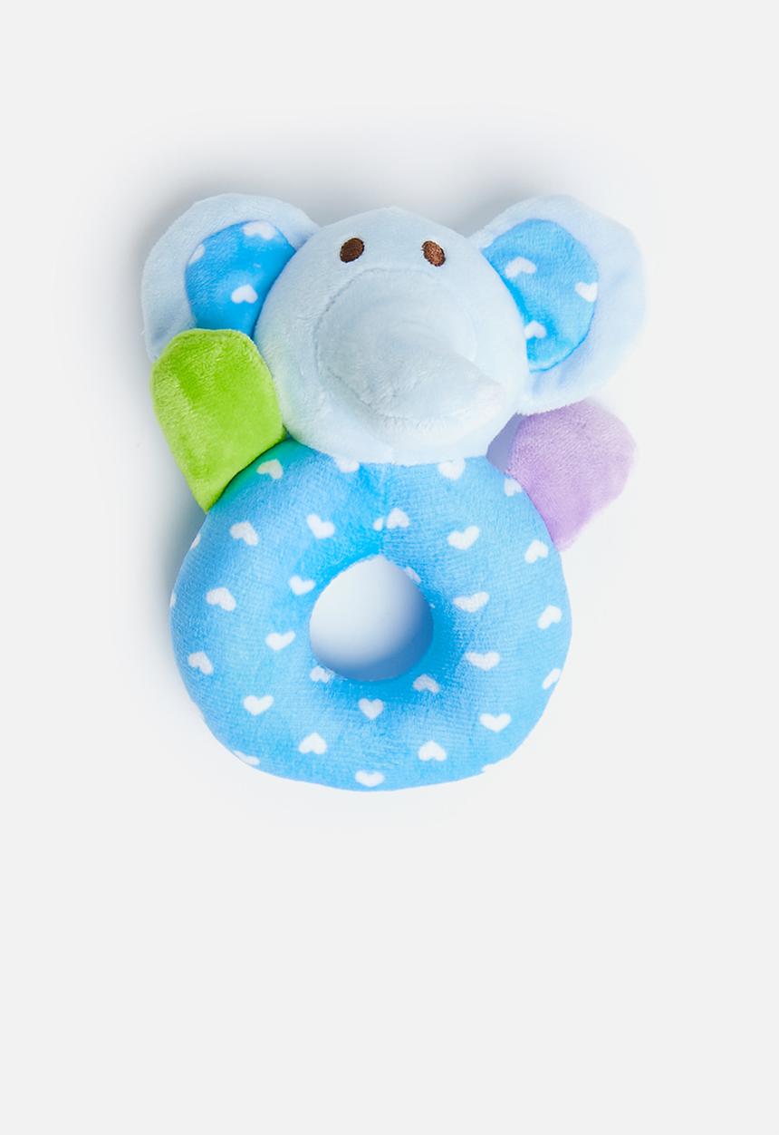 Pop Candy - Baby soft toy - blue & white