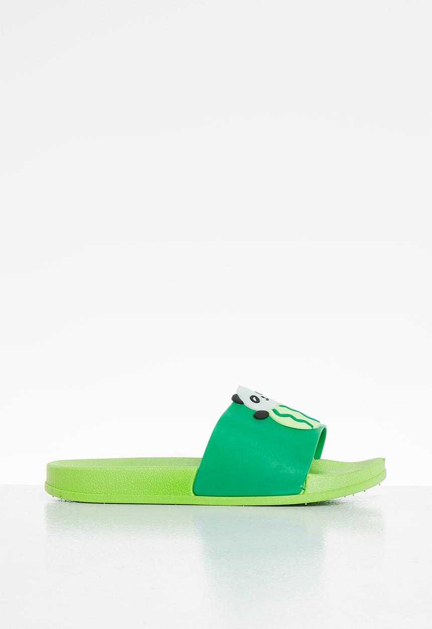 Pop Candy - Boys panda slides - green