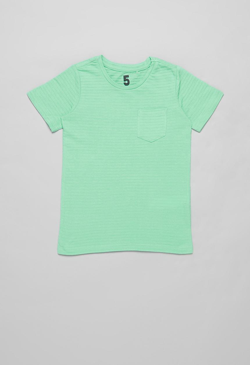 Cotton On - Louis short sleeve texture tee multipack - mint breeze/retro white