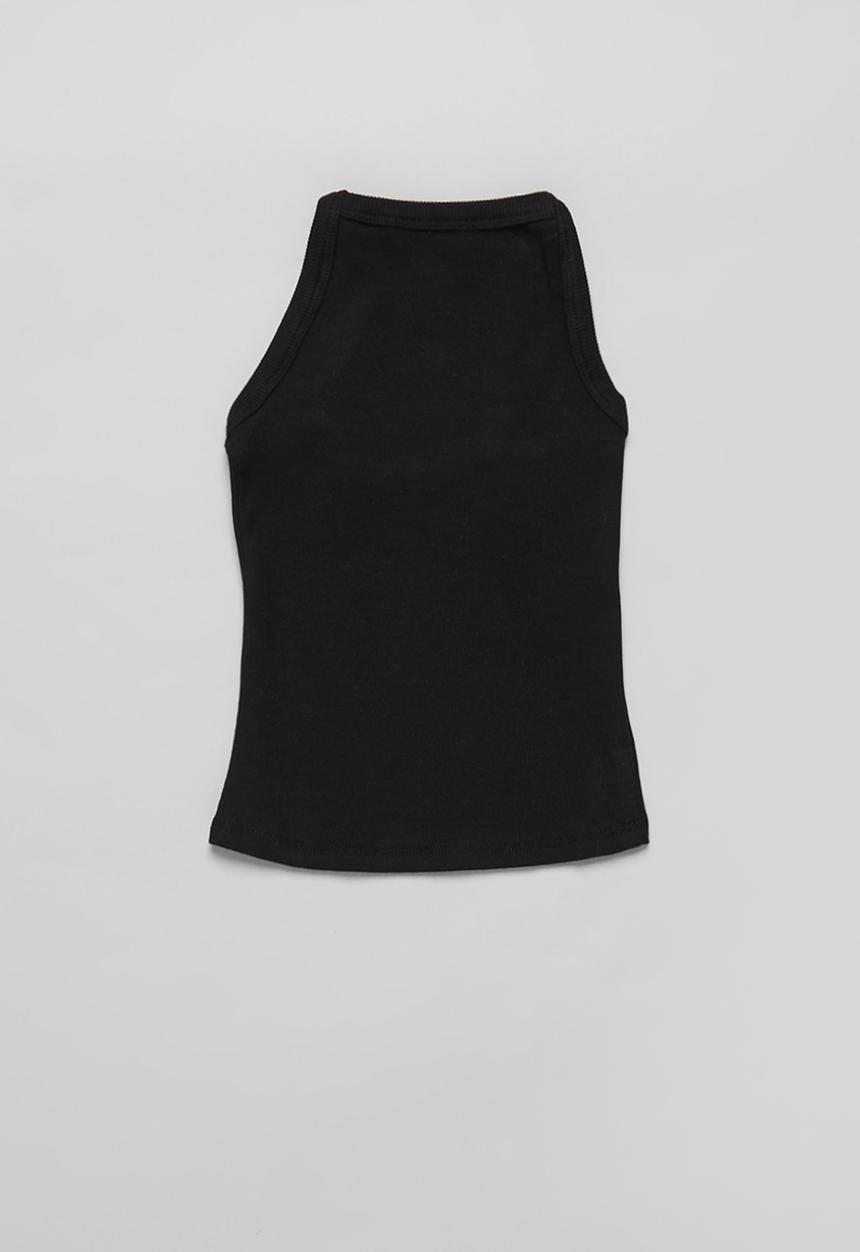 Superbalist - High neck 2 pack vests - black & white