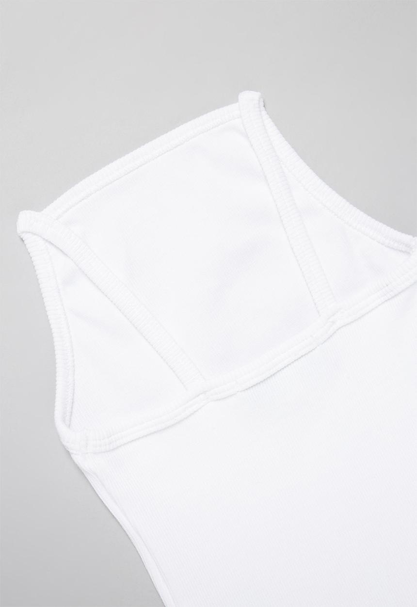 Superbalist - High neck 2 pack vests - black & white