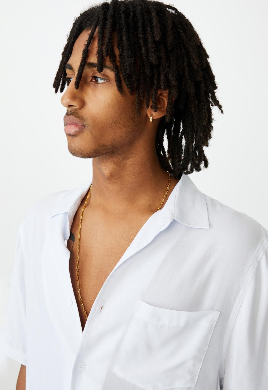Factorie - Resort shirt - white