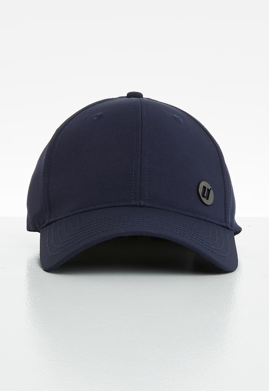 Urban - Mens urban metal trim cap - navy