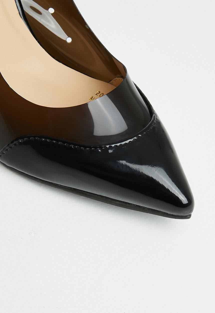 Seduction - Slingback block heel - black