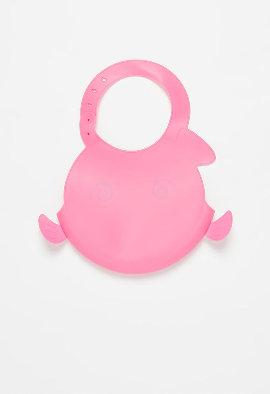 Pop Candy - Baby fish waterproof bib - hot pink