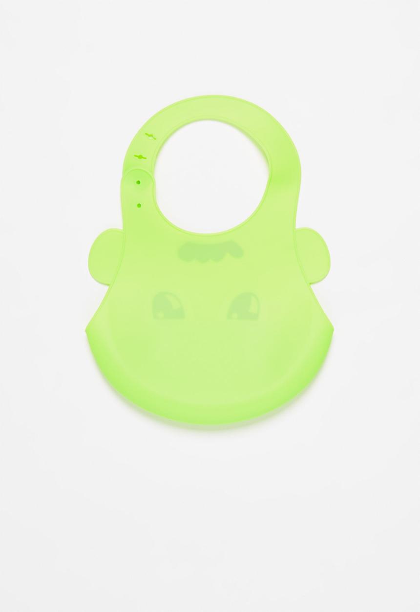 Pop Candy - Baby waterproof bib - lime
