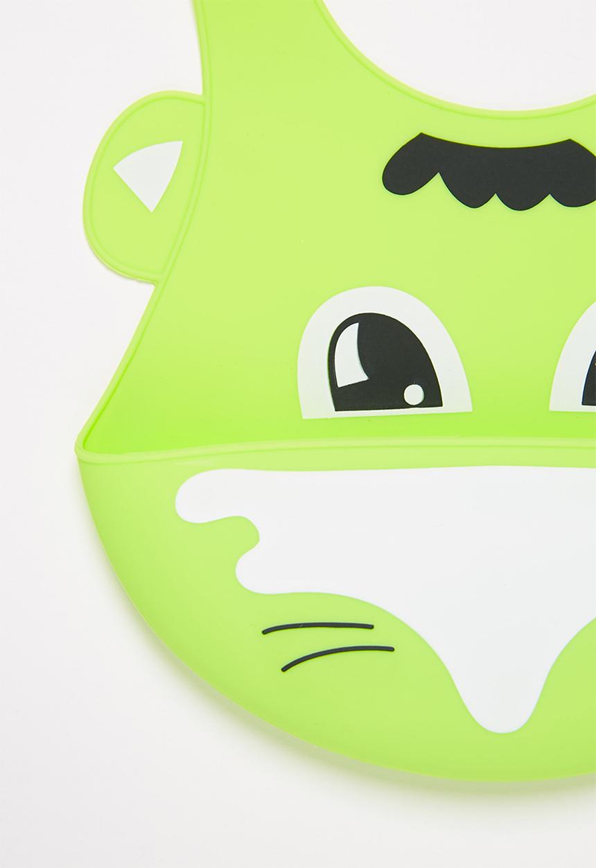 Pop Candy - Baby waterproof bib - lime