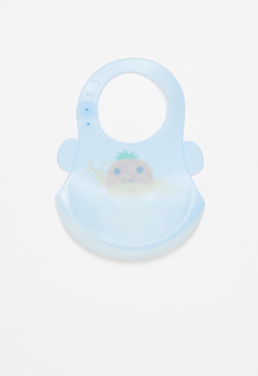 Pop Candy - Baby pineapple waterproof bib - blue