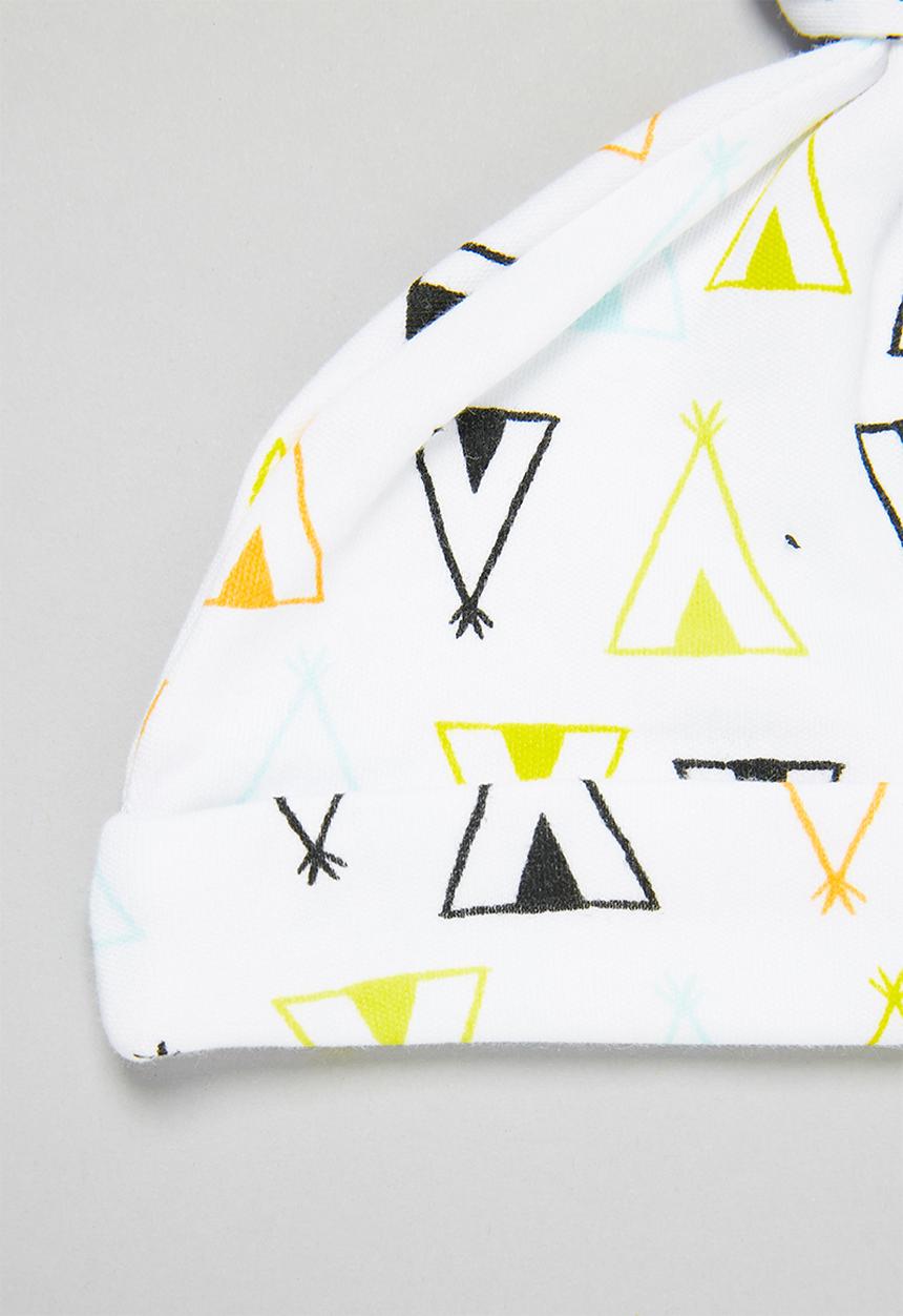 Pop Candy - Animals & teepee 2 pack beanie - multi