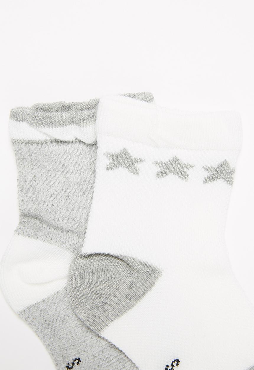 Pop Candy - Boys 5 pack socks - grey