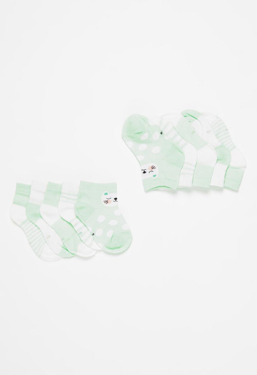 Pop Candy - 5 pack socks - green