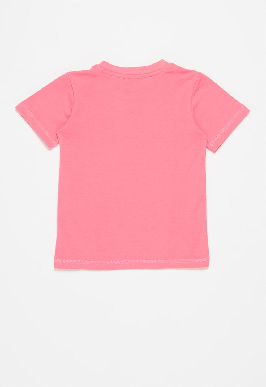 Pop Candy - Girls unicorn rainbow tee - pink