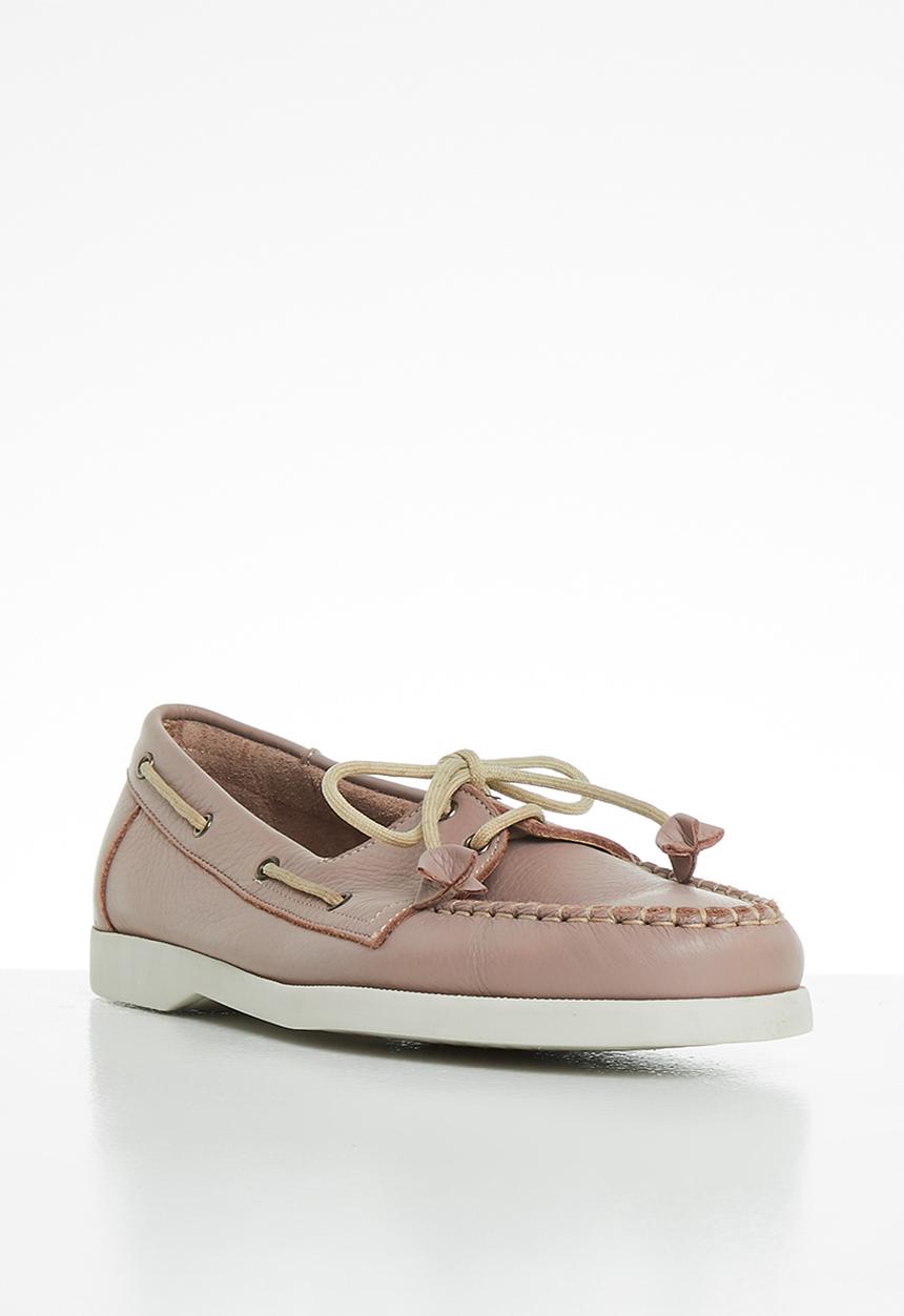 Grasshoppers - Timbego boat leather - natan dove