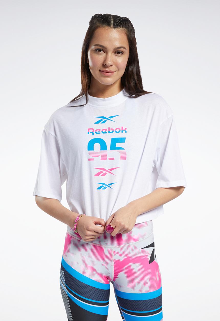 Reebok - Wor myt reebok graphic tee - white